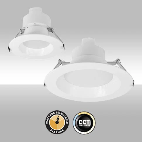10 Inch 28W/35W/42W Commercial Downlight, 120V-277V, CCT Select- TRIAC & 0-10V DIMMING - Image 4