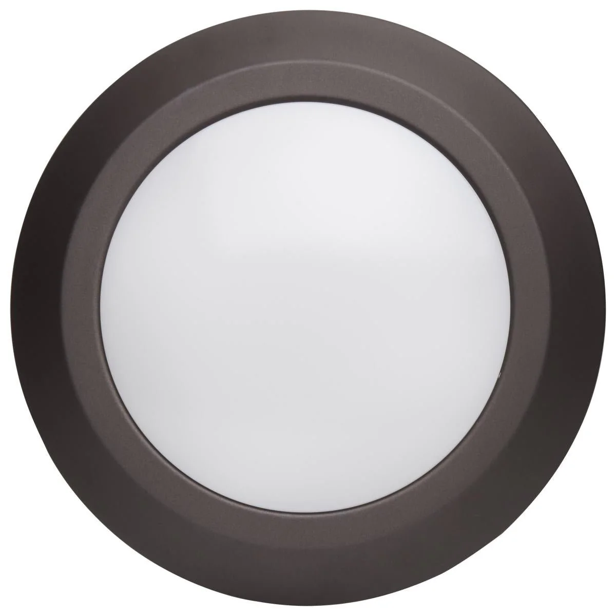 10"- LED Disk Light Flush - Mahogany Bronze Finish - 3000K - Image 2
