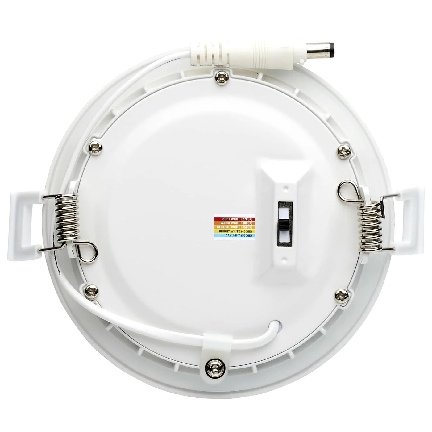 10 Watt LED Canless Downlight; Edge-lit; 4-Inch; CCT Selectable; Round - Image 4