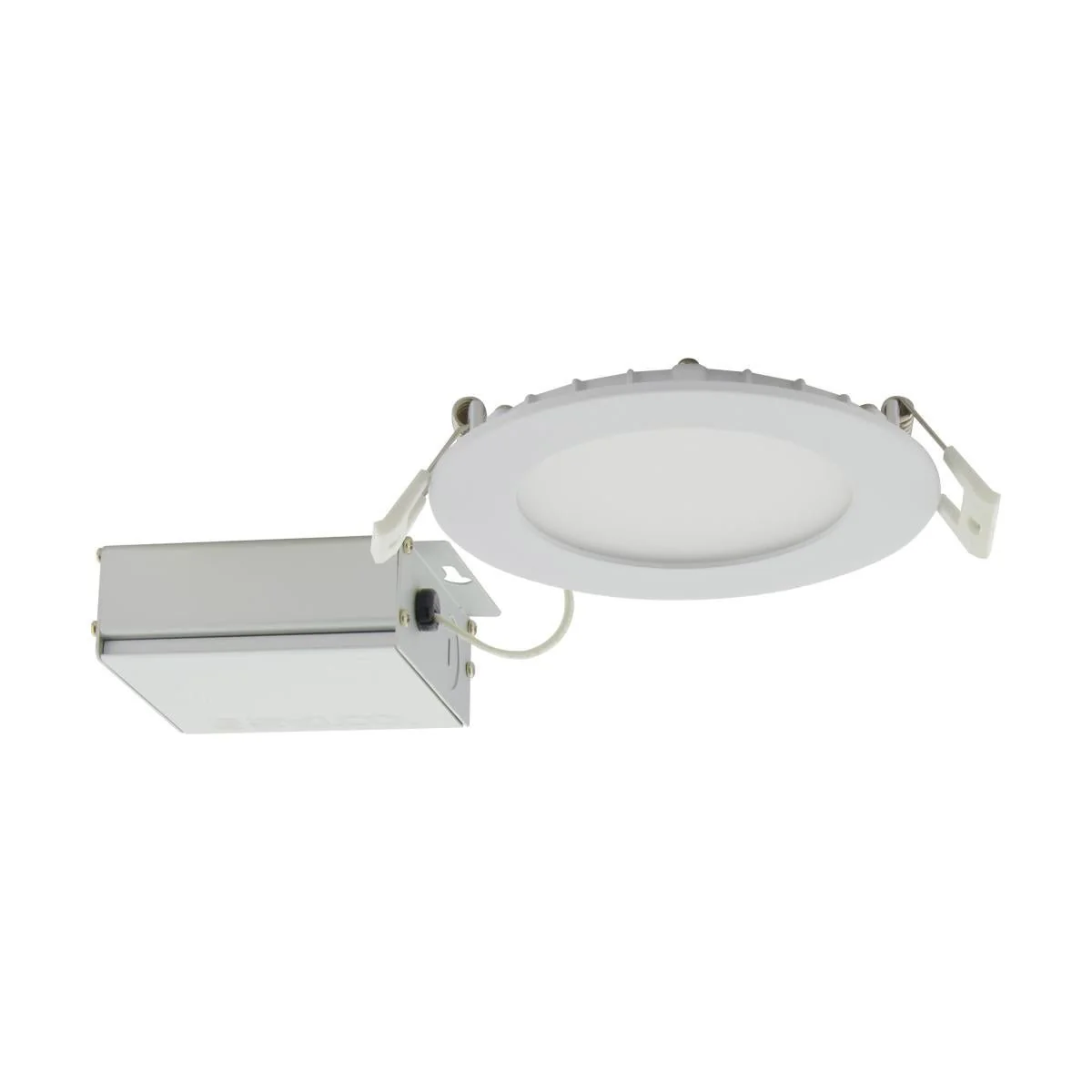 10 Watt; LED Direct Wire Downlight; Edge-lit; 4 inch; CCT Selectable; 120 volt; Dimmable; Round; Remote Drive - Image 3