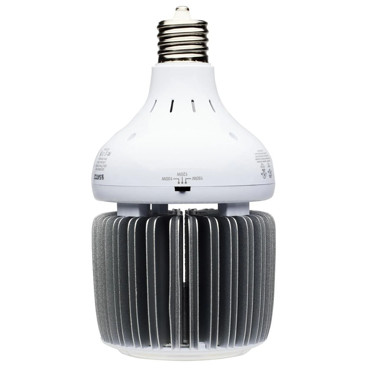 100/120/150 Wattage Selectable; LED; Hi-Bay, Ballast Bypass; 5000K; 100V-277V