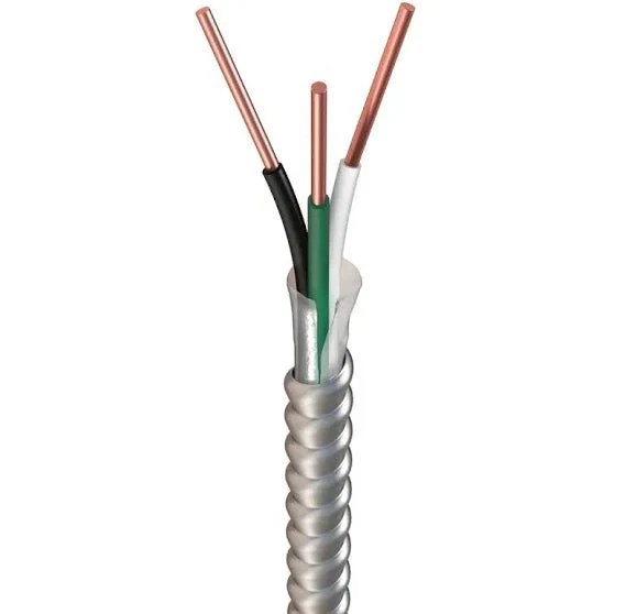 1000 FT. 12-2C Solid Copper Metal Clad (MC) Cable - Image 2