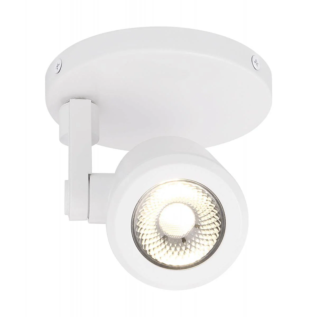 12 Watt; LED; White; Taper Back; Monopoint; 3000K; 36 deg. Beam Angle - Image 2