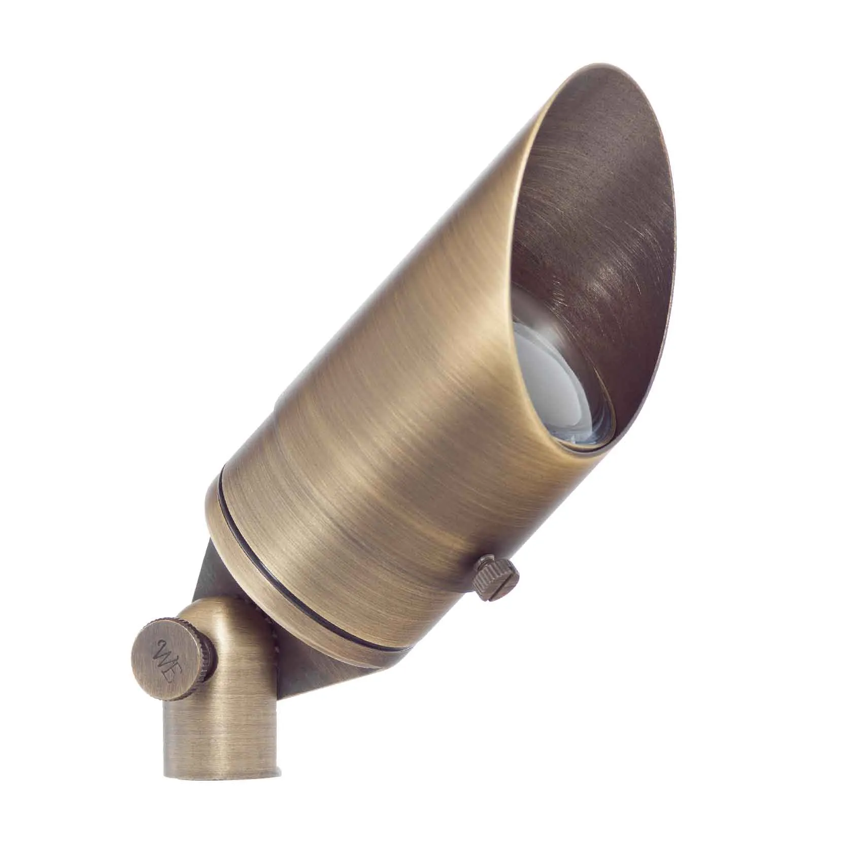 12V LED 5 Watt Solid Brass Directional Landscape Light- 3000K