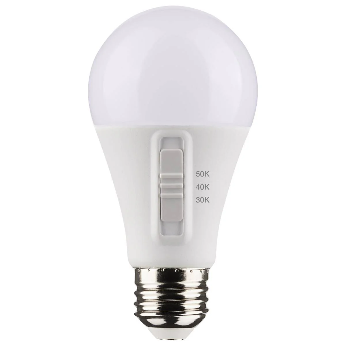 14 Watt LED A19; CCT Selectable; White Finish; 90 CRI - Image 2