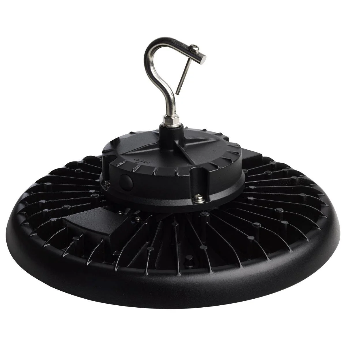 150 Watt UFO LED High Bay; 5000K; 21750 Lumens; 277-480 Volt; Black Finish - Image 2