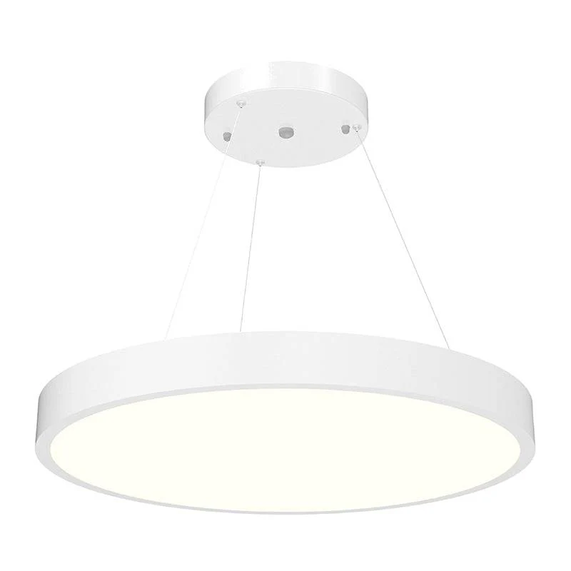 24-Inch Round Suspended Down Light LED Architectural - Power & CCT Adjustable