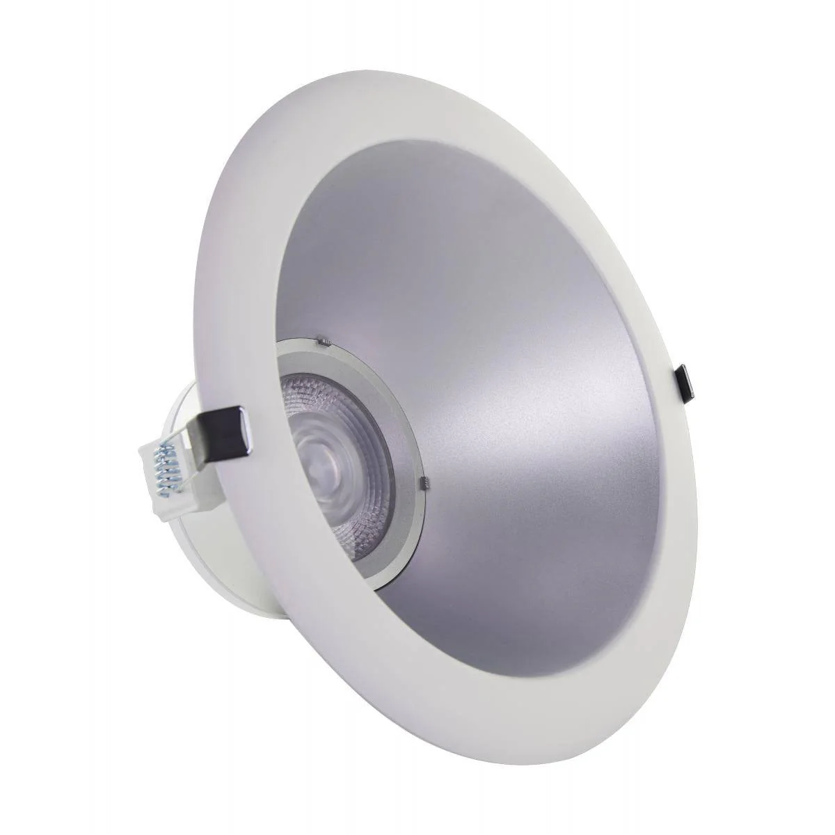 32 Watt Commercial LED Downlight; 8 in.; Color Adjustable; Lumen Adjustable; 120-277 volt