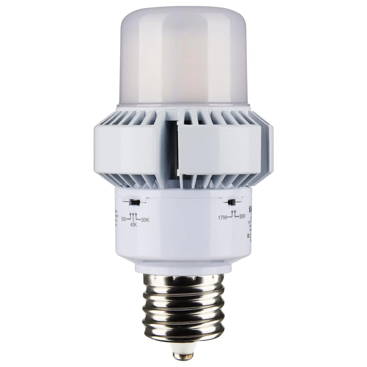 35 Watt; A-Plus 28; LED; CCT Selectable and Wattage Selectable; Extended Mogul base