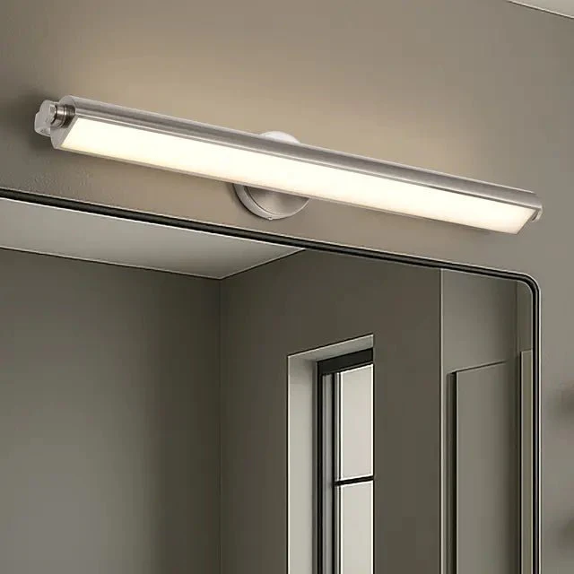36 Inch LED Vanity; 3 CCT Selectable; Brushed Nickel Finish; Acrylic Lens - Image 7