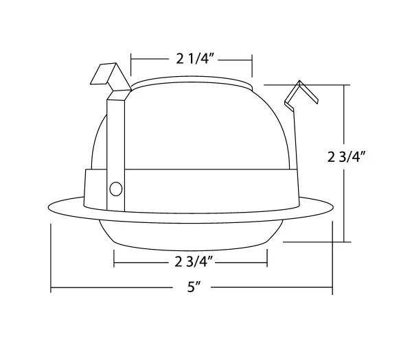 4 in. Oil-Rubbed Bronze Adjustable Eyeball Trim, for 4 inch Housings - Image 2