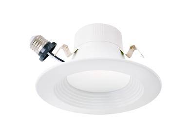 4 Inch Retrofit Downlight - Color Selectable- 10 Watt in White