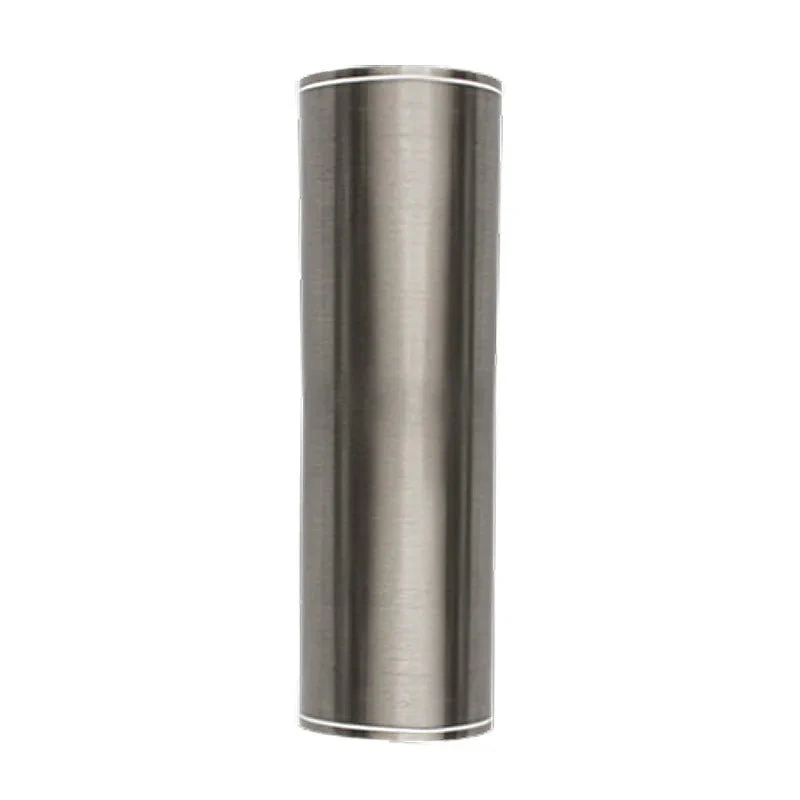 4" LED Cylinder Up/Down Light in Brushed Nickel 120-277V with Photocell, CCT - Image 4