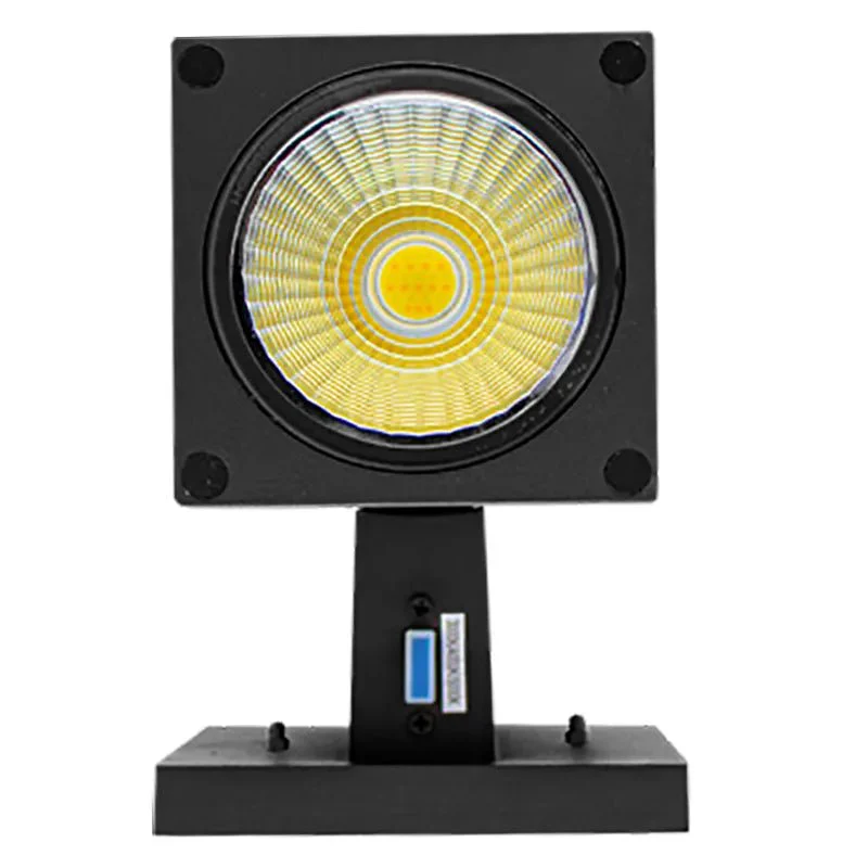 4" Square RGBW LED Outdoor Cylinder Up/Down Light in Black - Image 2