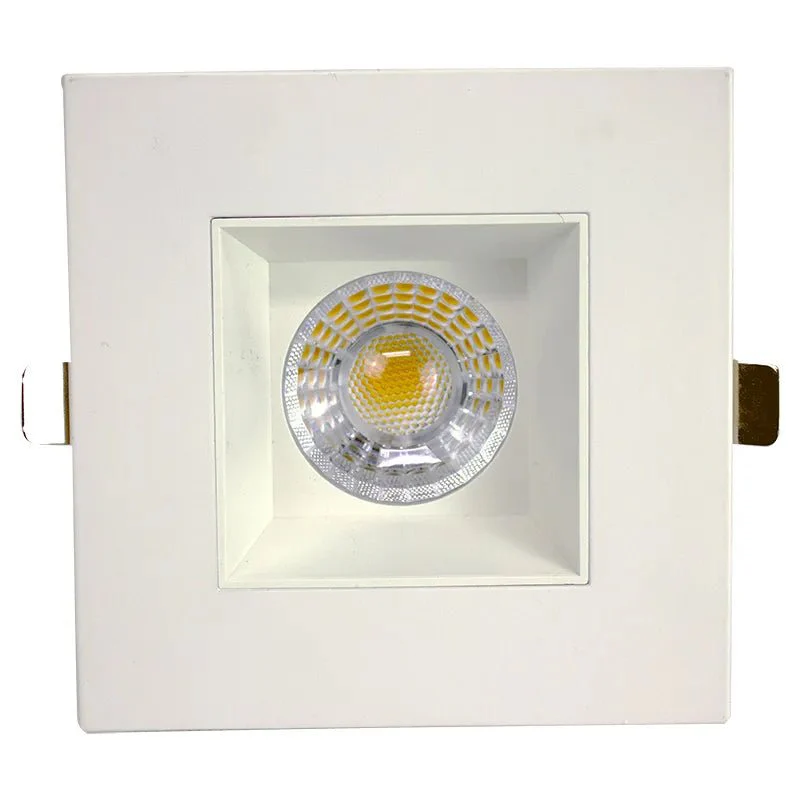 4" White Square LED Canless Light, 15W, 2700K/3000K/3500K/4000K/5000K - Image 2