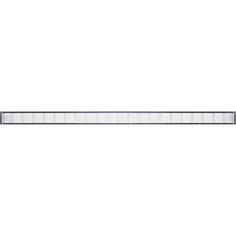 4ft. LED 2-3/4" Black Architectural Seamless Linear Light with Louver Len - Image 2