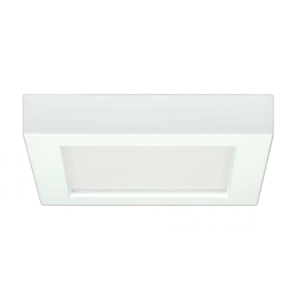5.5" Surface Mount LED - 3000K- Square Shape - White