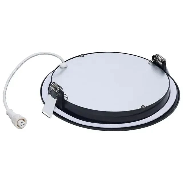 6 In Black 6 Inch Cannless Fixture; CCT Selectable; Round; 11 Watts - Image 5