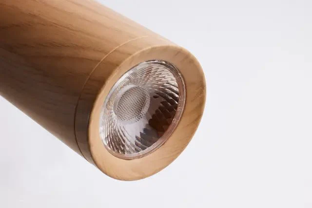 6" LED Pendant in Ash Wood Finish- 12 Watt, 3000K - Image 3