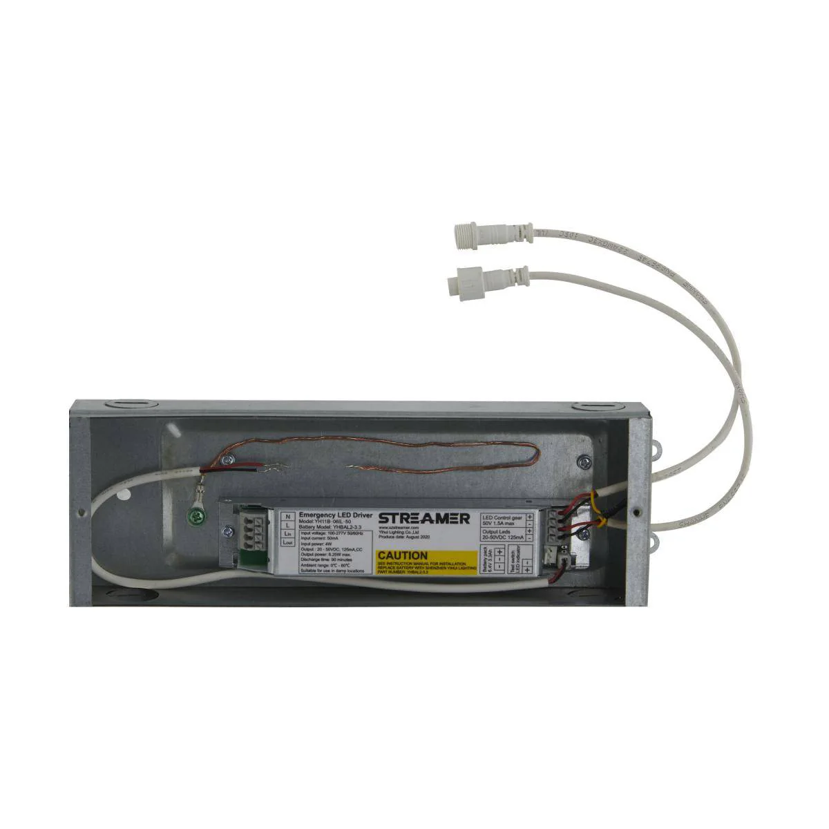 6 Watt; 90 Minute; 100-277 Volt; LED Emergency Backup Driver; For use with 4/6/8 or 10 Inch CDL - Image 3