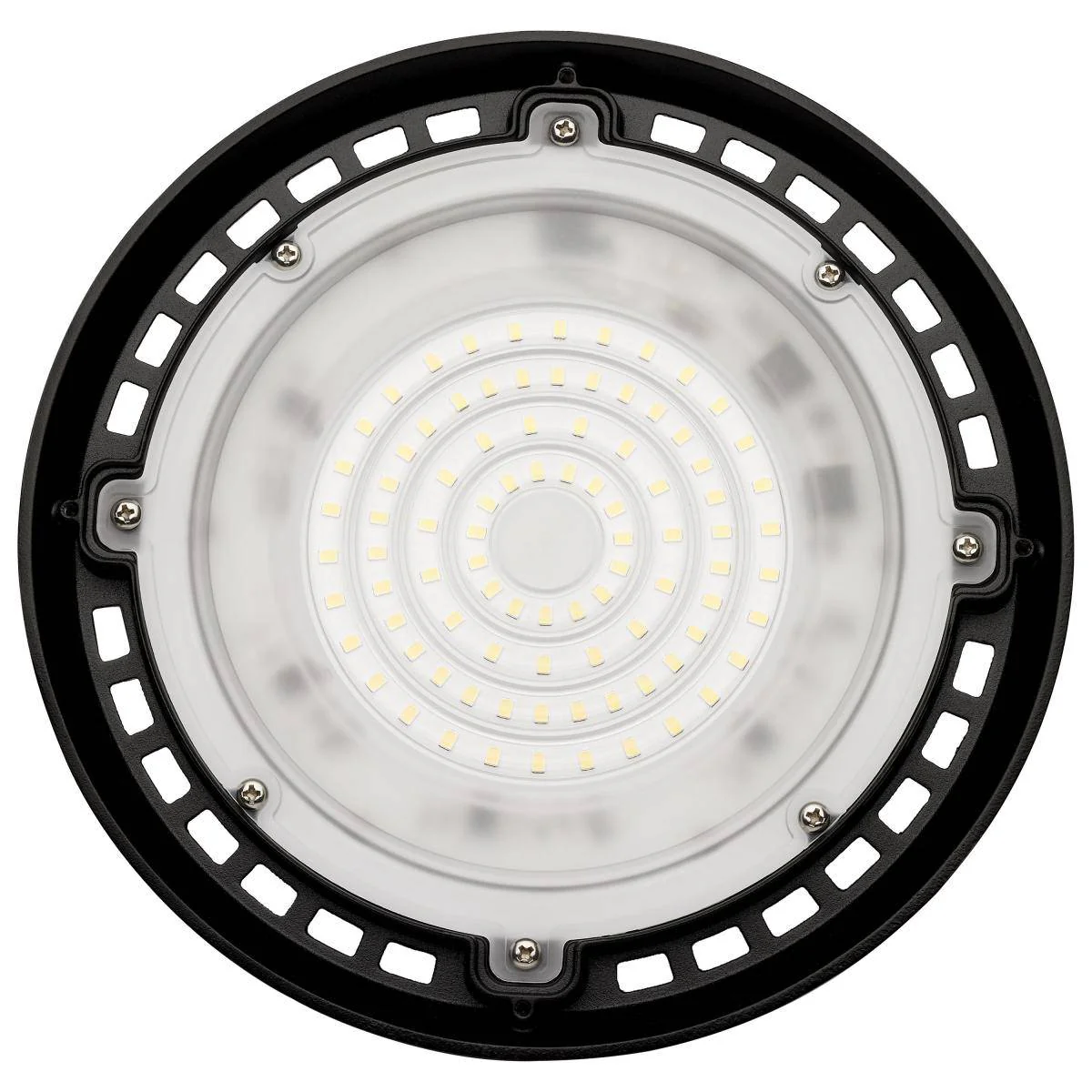 80 Watt, Hi-Pro Shop Light with Plug, 8" Dia. 5000K, Black Finish, 120 Volt - Image 4