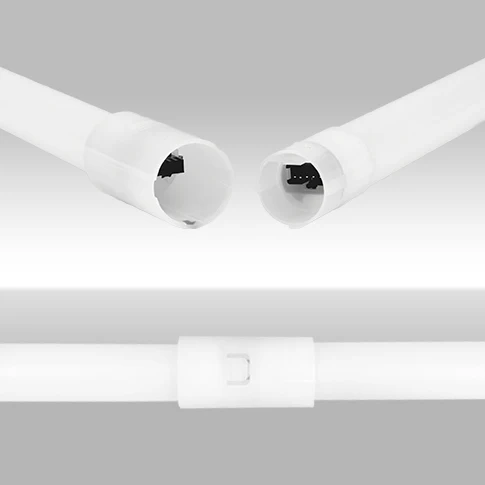8ft LED Double Ended Bypass T8 Lamp 5CCT, FA8/R17D Base w/ Inner Coated Glass - Image 2