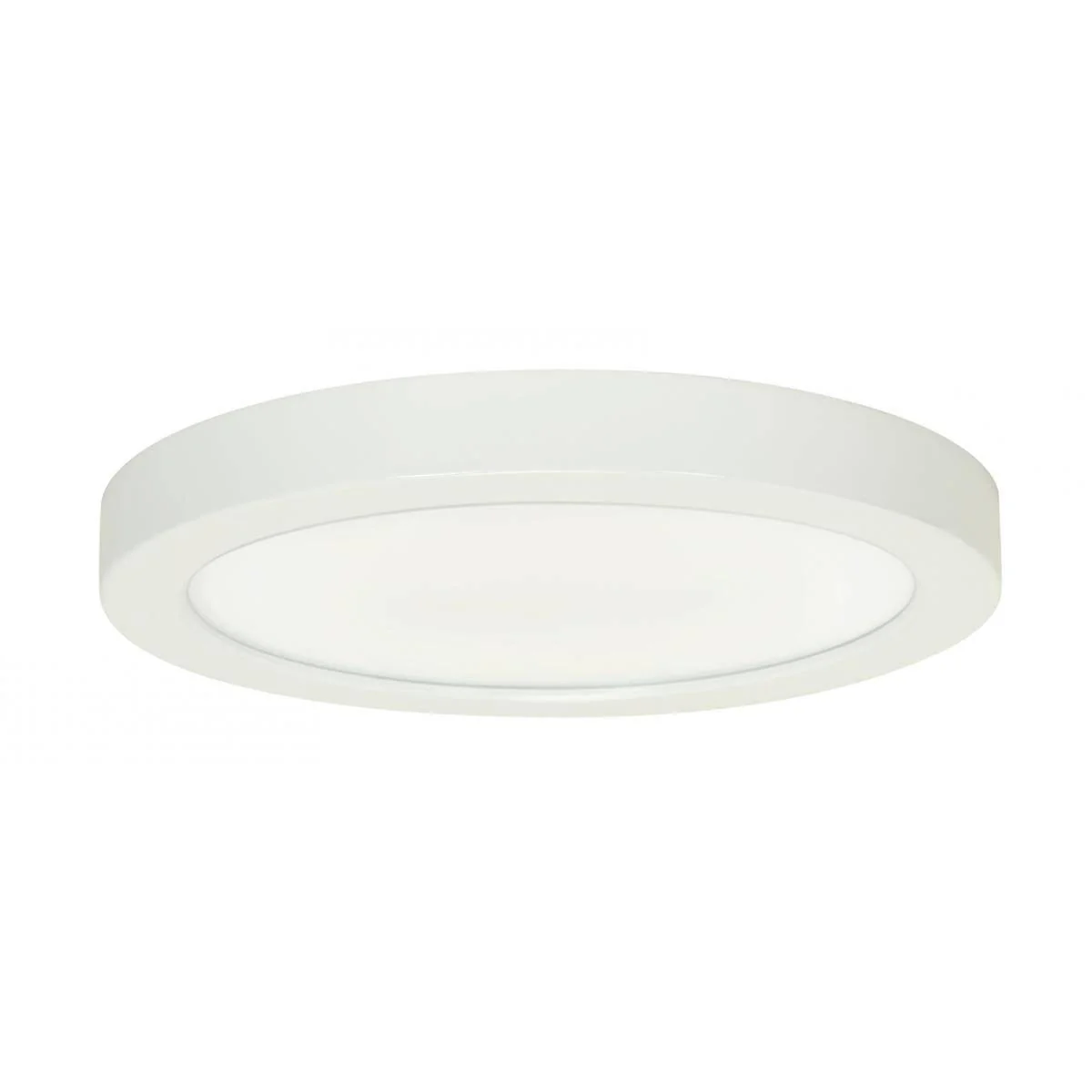 9" Surface Mount LED - 3000K- Round - White Finish
