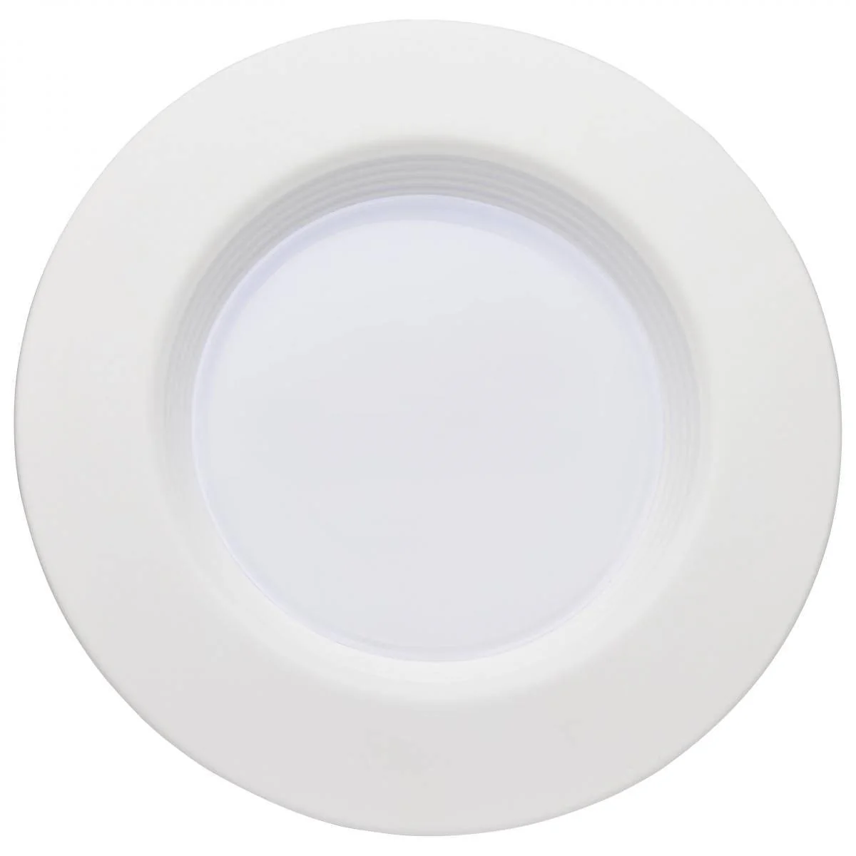 9 Watt LED Downlight Retrofit; 5-6 Inches; CCT Selectable; Round; White Finish; 120 Volt - Image 5