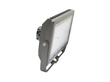 90W Bronze Yoke Mount Flood Light, 120-277V with NEMA 3-Pin Receptacle