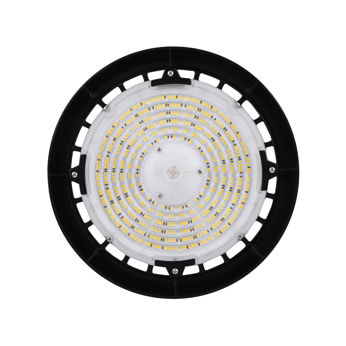 BAYE3 Round High Bay, 150/130/100W, 3500/4000/5000K, 120-277V, 0-10V Dimming, Black - Image 2