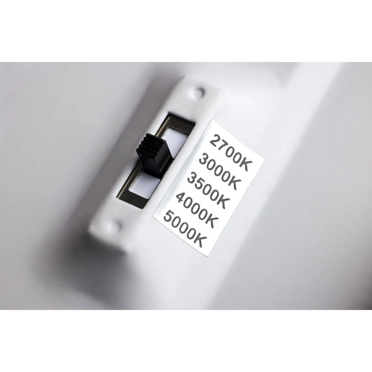 Black 10 Watt; LED Direct Wire Downlight; Edge-lit; 4 inch; CCT Selectable - Image 4