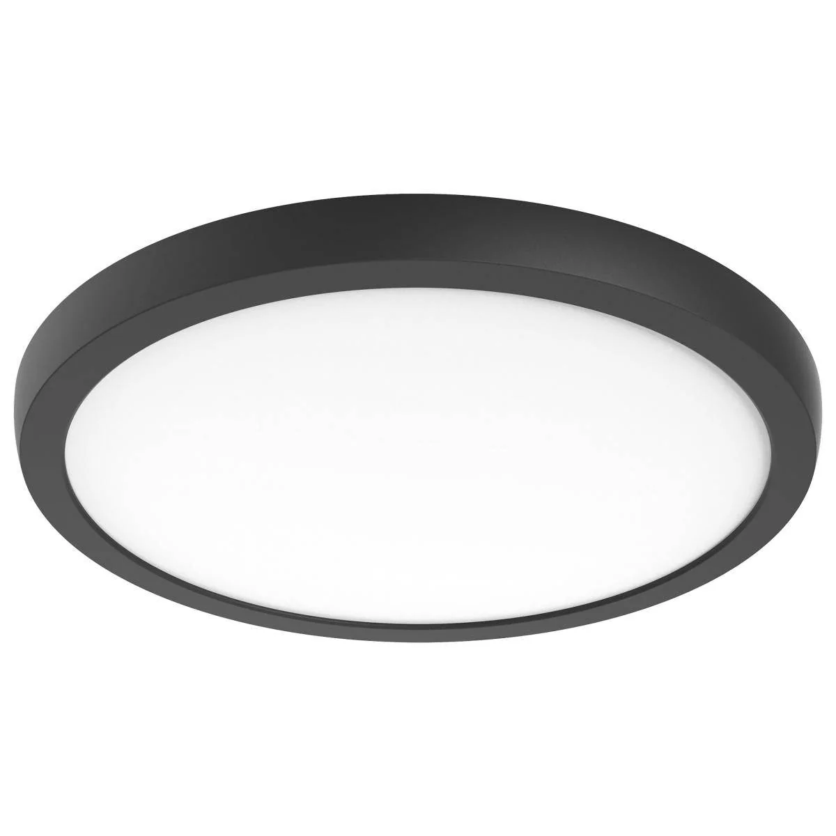Black 29.5 Watt; 15 in.; Surface Mount LED; CCT Selectable; 90 CRI