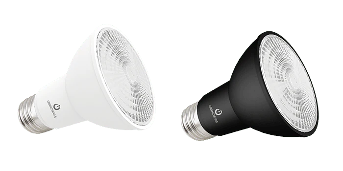Black 6.5 Watt LED PAR20 - Dimmable - 40° - 3000K - 580 Lumens - 120V - Image 3