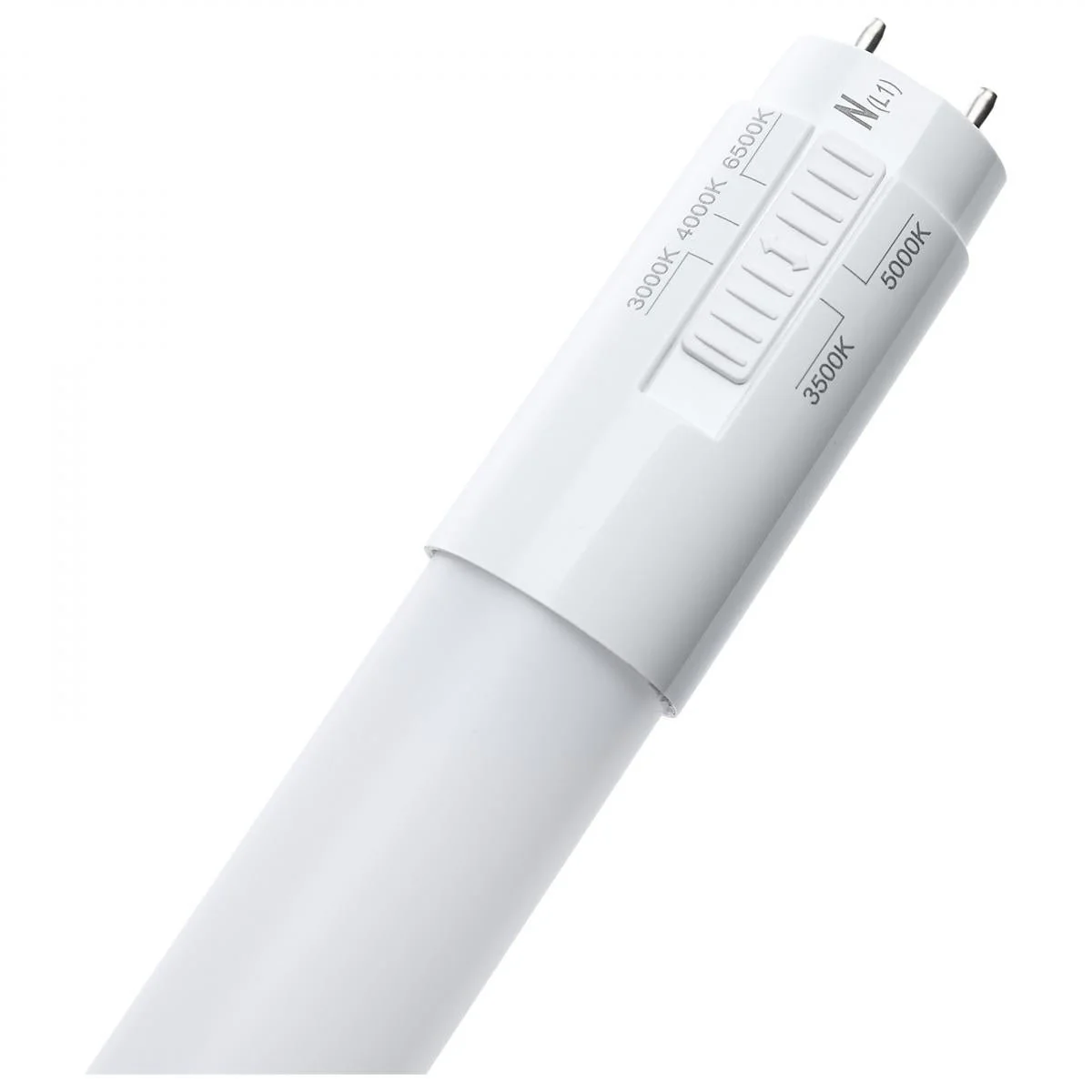 Dimmable 10.5 Watt T8 LED; 48 Inch; CCT Selectable; Type B Ballast Bypass; 120-277 Volt