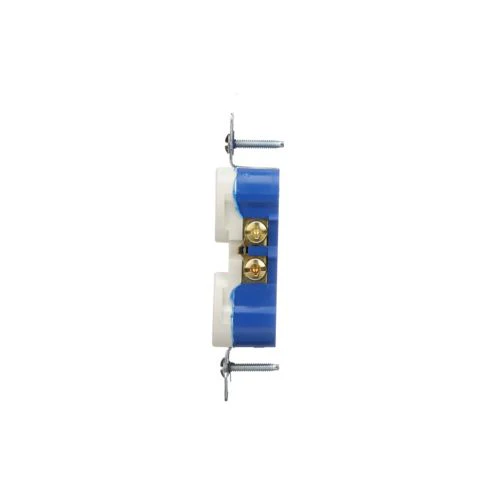 Eaton 15A Residential Grade Duplex Receptacle in Light Almond- Box of 10 - Image 3