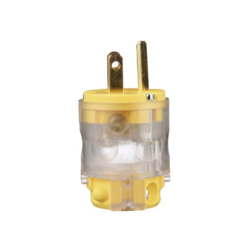 Eaton 15A Straight Blade Plug, Lighted/Power Indicating, 125V, Green LED Pilot Light - Image 3