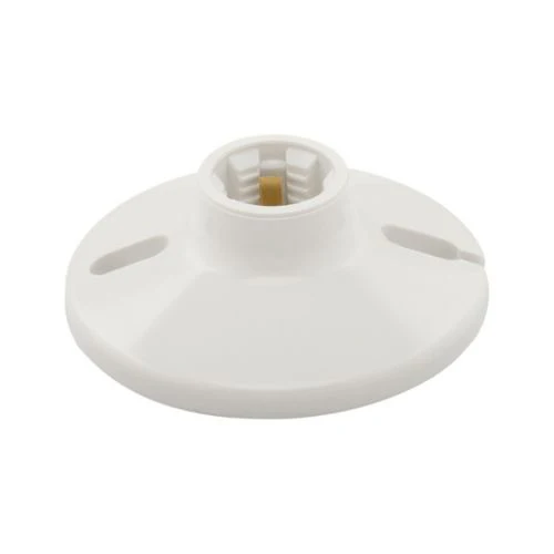 Eaton Lamp Holder, Medium Base, White, Thermoset, 250V, 660W