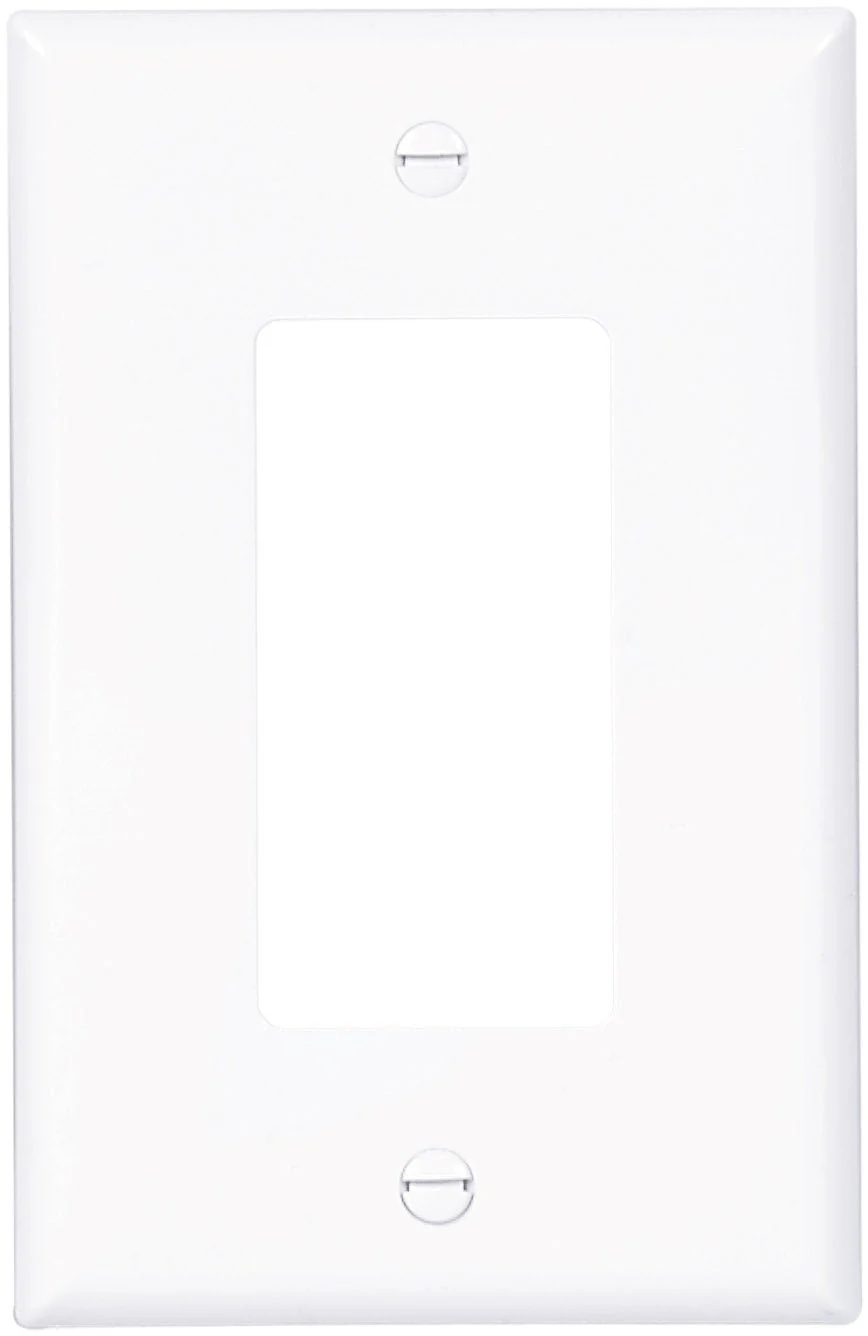 Eaton Mid-Size Single Gang White Decorator Wallplates - 10 Pack - Image 2