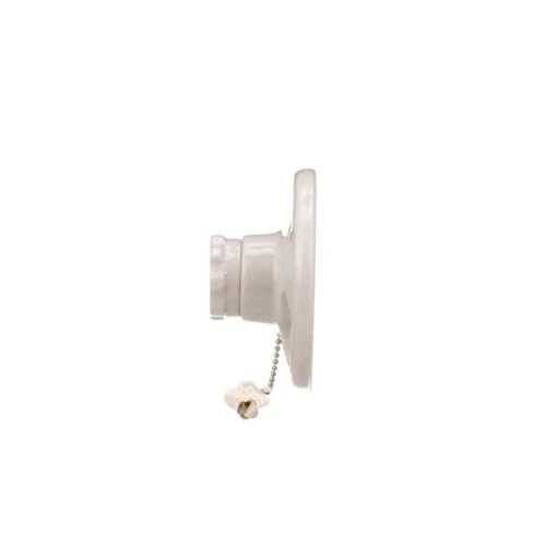 Eaton Porcelain Pull Chain Ceiling Socket, 660W, Medium Base- White, 250V - Image 4