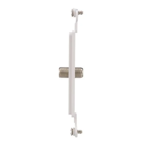 Eaton Type F Coaxial Adapter in White - Image 2