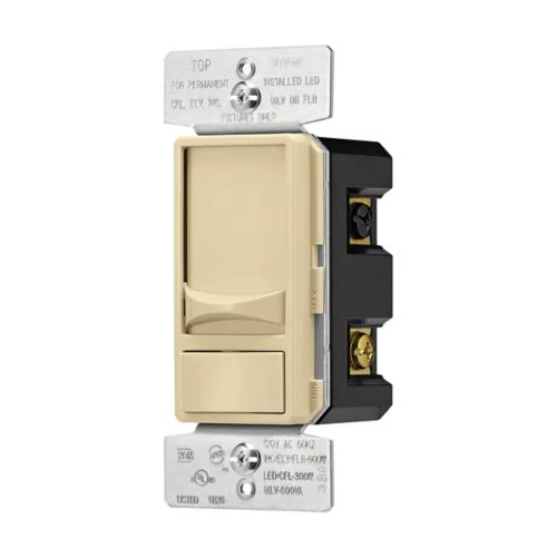 Eaton Universal slide Dimmer in Ivory, 300W LED-600W Halogen, 120V - Image 3