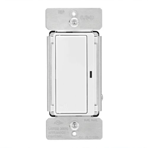 Eaton Z-Wave Plus Decorator Switch in White, 15A, 120V, Single-pole/Three-way