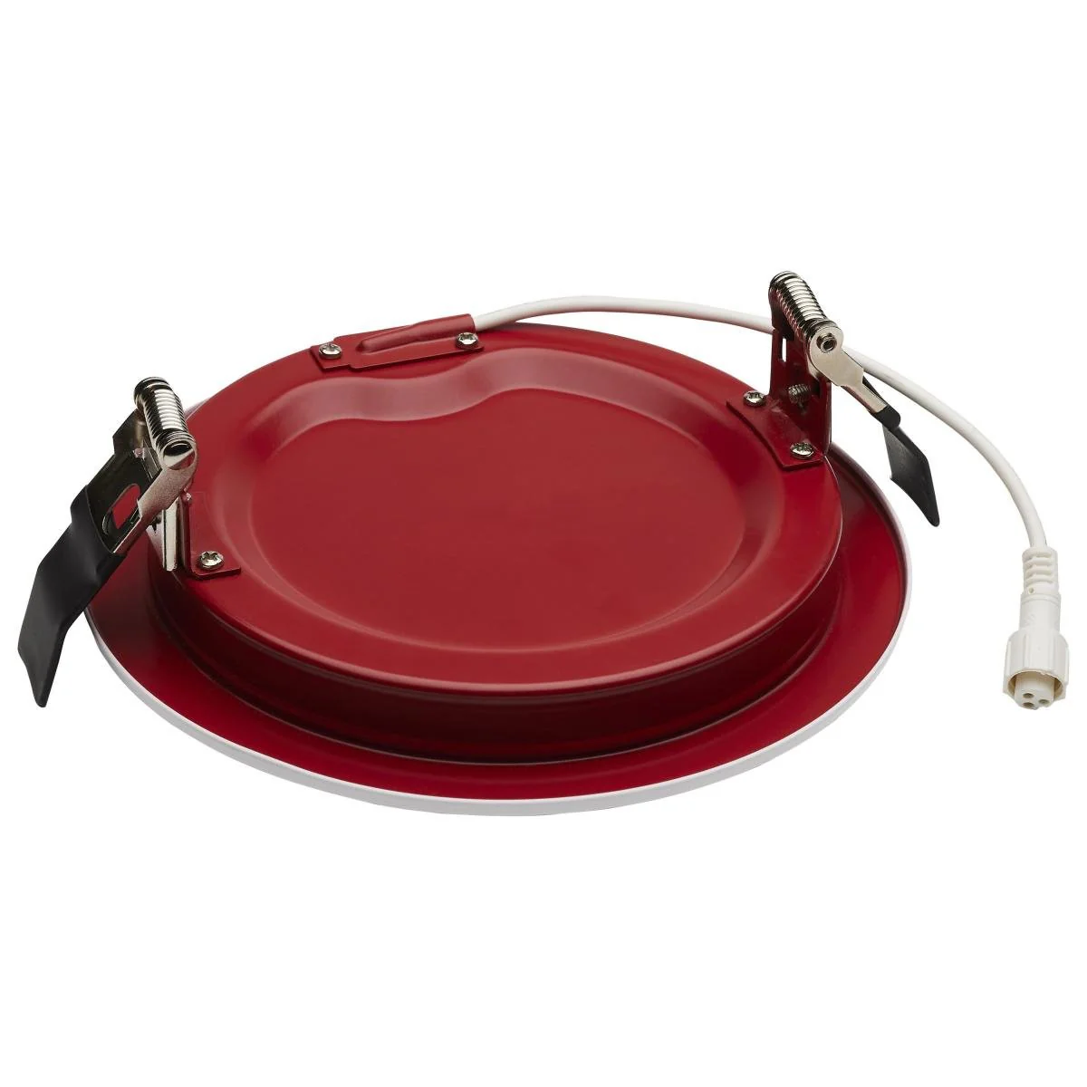 Fire Rated 6 Inch Direct Wire Downlight; Round Shape; White Finish; CCT Selectable - Image 5