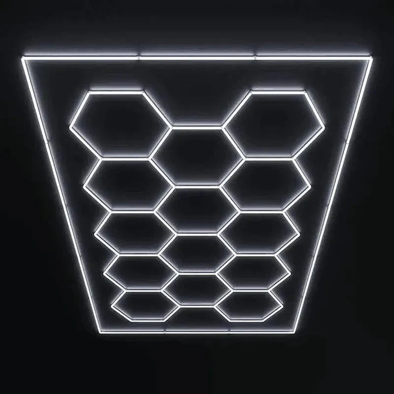 Hex Car Shop Decorative Light Kit with Frame, 46’’, 6500K - Image 2