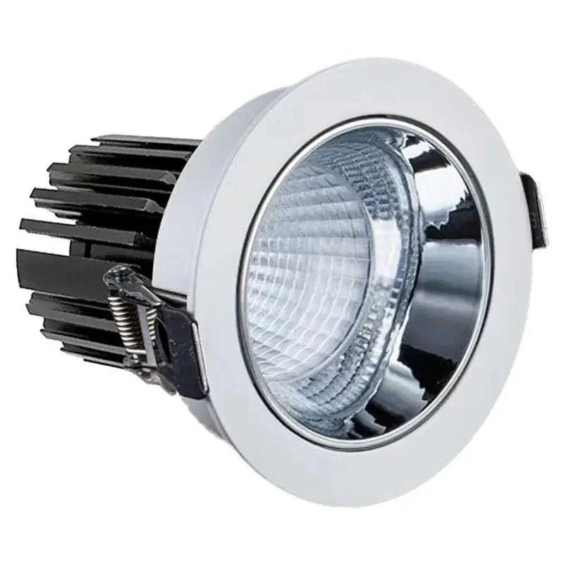 LED 3" Architectural Canless Recessed Light - White and Clear Open Trim, 10W, CCT