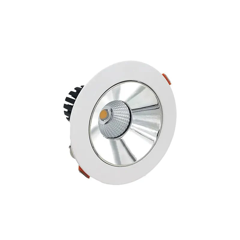 LED 4" Architectural Canless Open Trim with Clear Reflector, 10W, CCT