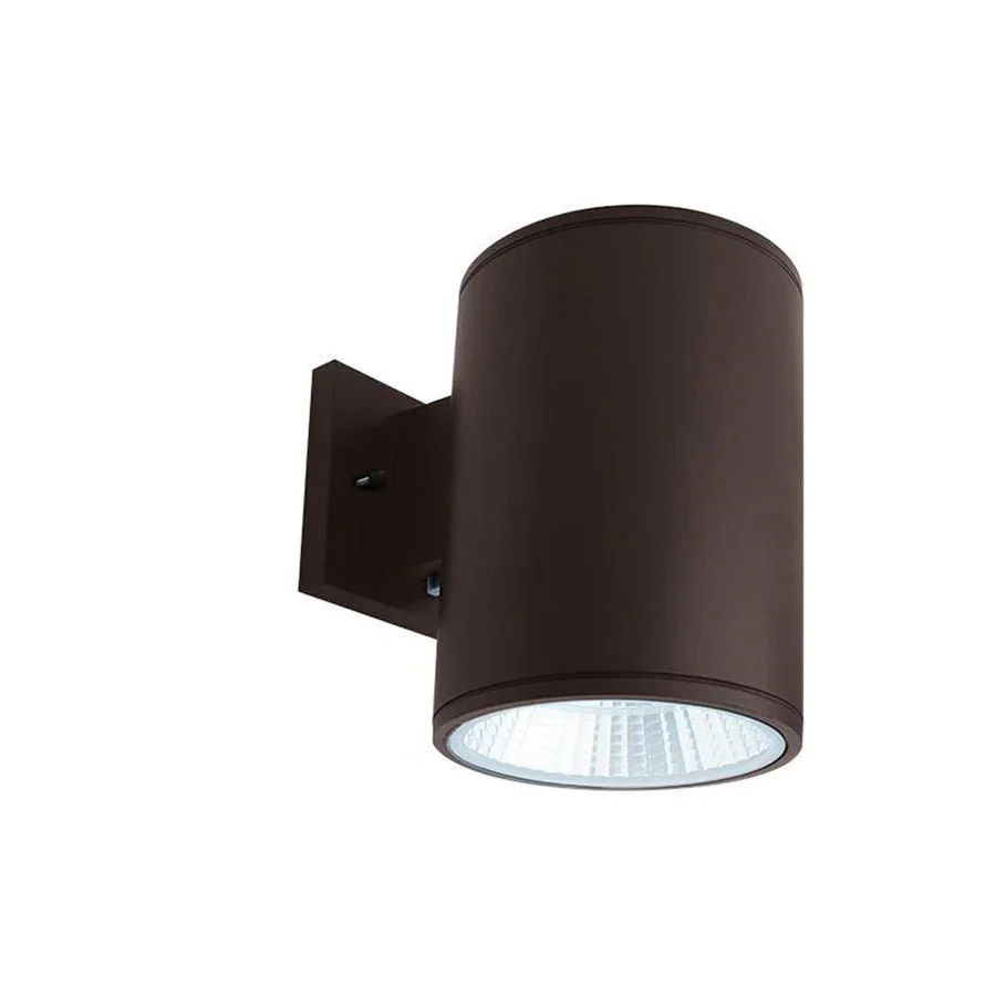 LED 6 Inch Black Wall Mount Cylinder Light, 20 Watt, 3000K/4000K/5000K - Image 2