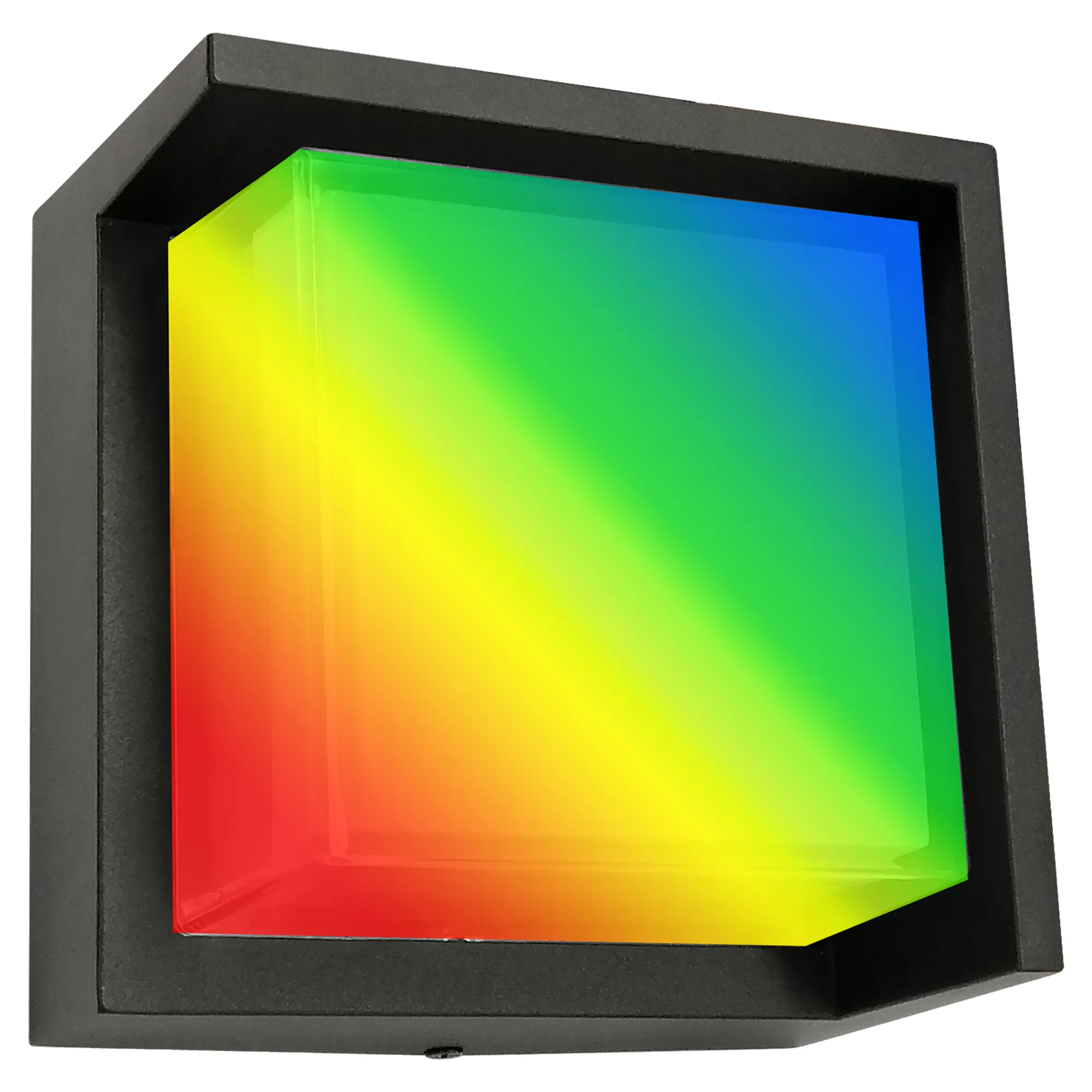 LED 6-Inch Square RGB Smart  Architectural LED Wall Light, 12W