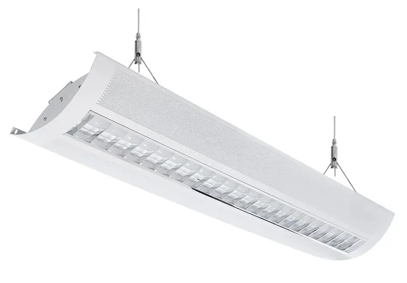 LED Architectural Parabolic 4' Suspended Direct/Indirect Light- CCT