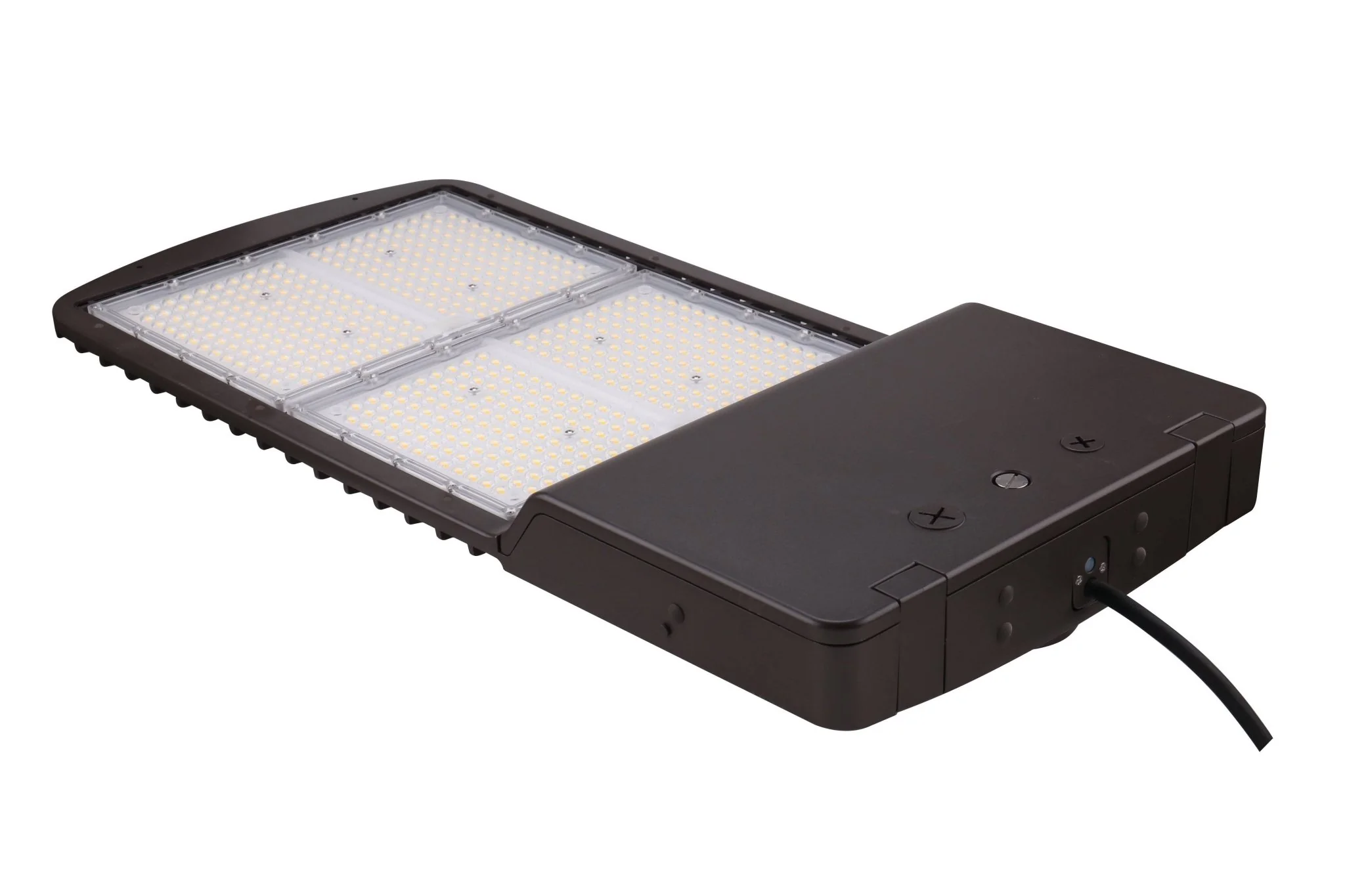 LED Area Light, PowerSet 450/400/350W, 5000K, Type 3 Lens, 120-277V, Dimming, Bronze - Image 3